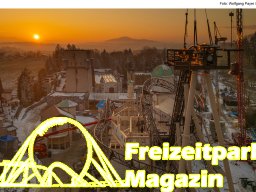 Aufbau des Themenbereichs „Sonnenbucht“ in FANTASIA (Januar 2025)